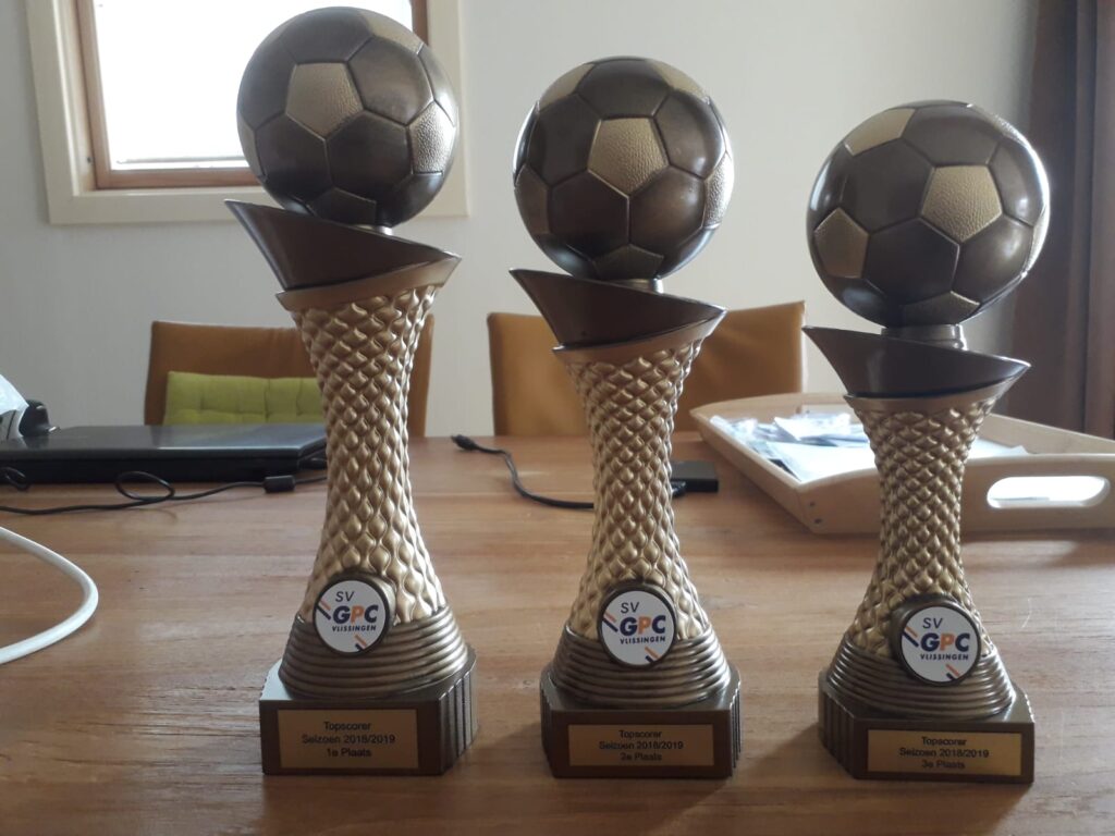 Beker topscoorders GPC Vlissingen
